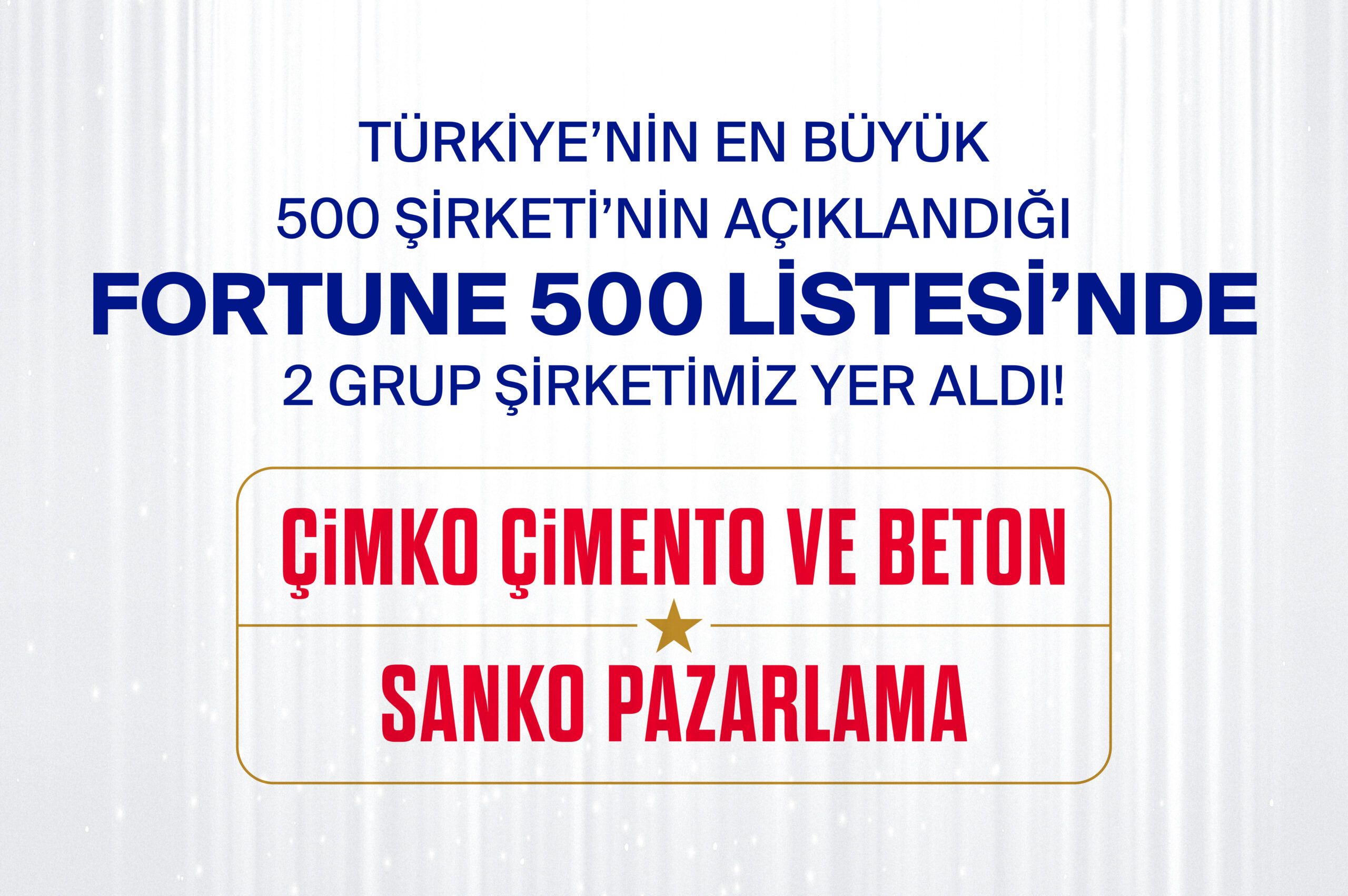 SANKO Holding’in İki Şirketi FORTUNE 500 Türkiye Listesi’nde